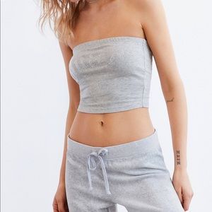 Juicy Gothic Crystals Jersey Tube Top